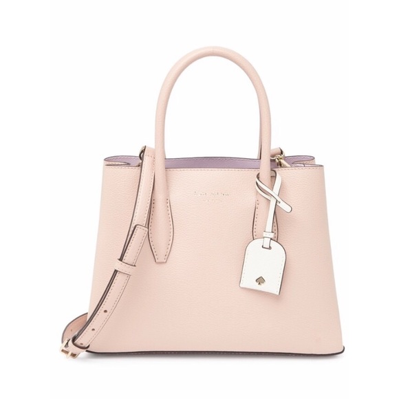 Kate Spade Eva Small Satchel Crossbody  Bag Blush - Picture 2 of 10